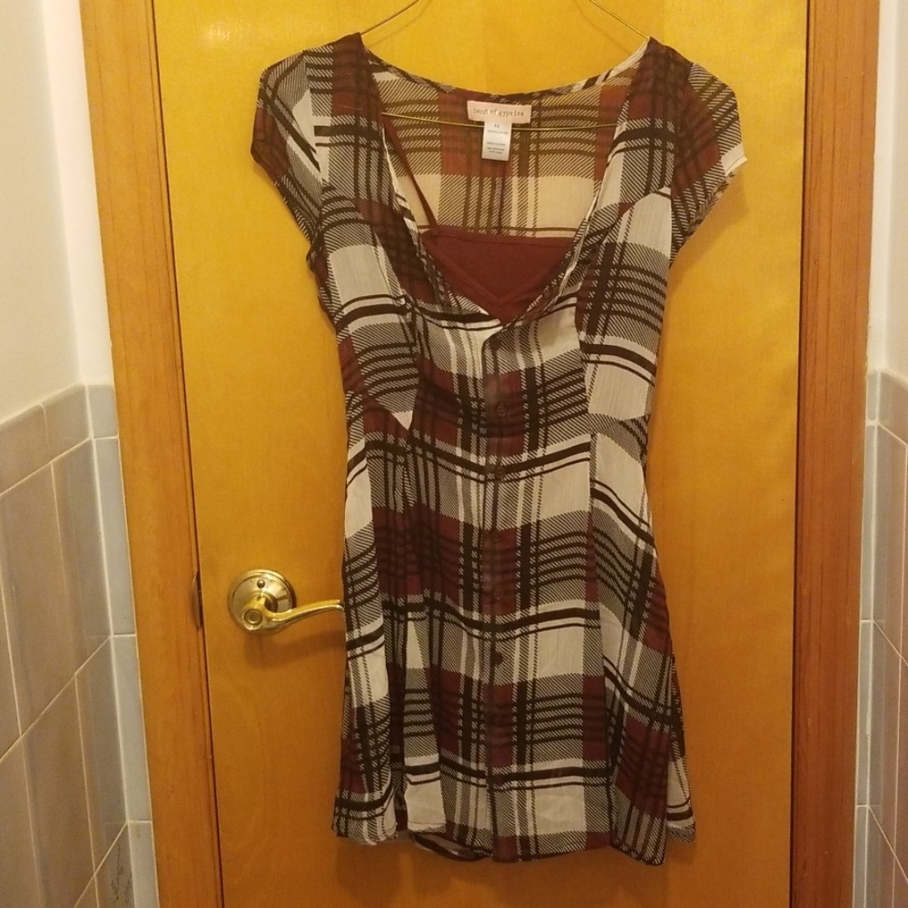 Plaid dress